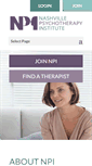 Mobile Screenshot of nashvillepsychotherapyinstitute.org